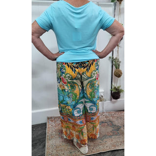 Davao Pants Mosaic Orange